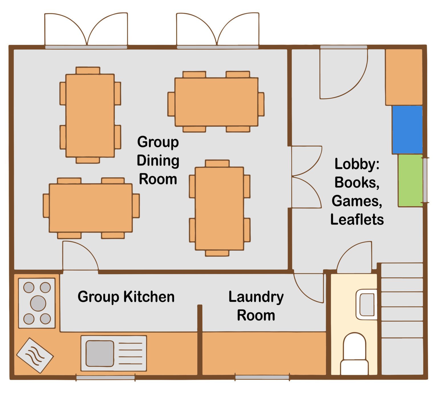 Leisure Area Ground Floor