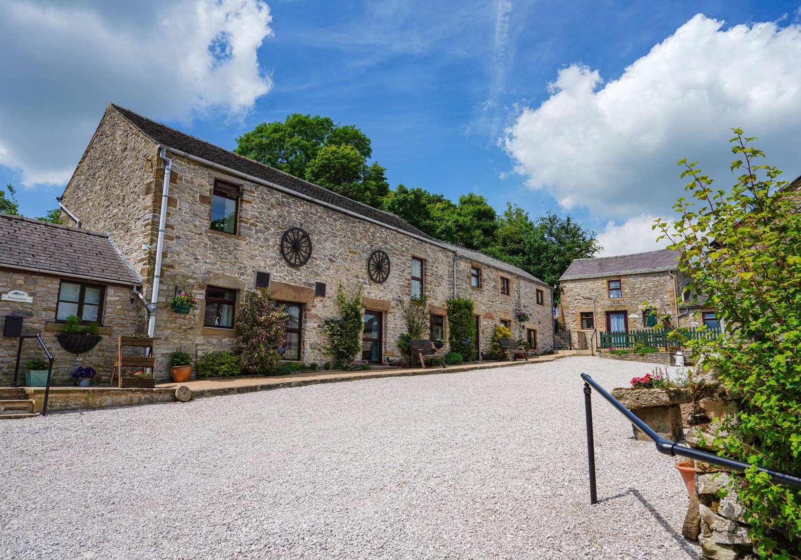 Bakewell Cottages at Bolehill Farm - dogs welcome, ideal for Peak District dog friendly holidays